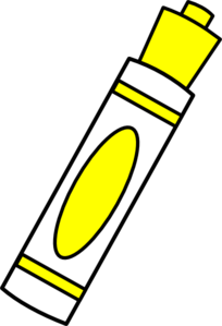 marker clipart thing