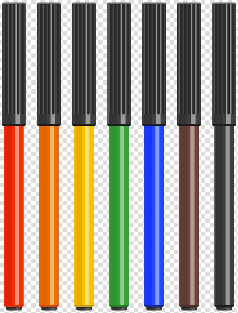 markers clipart transparent background