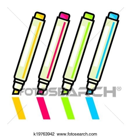 Of color k search. Markers clipart