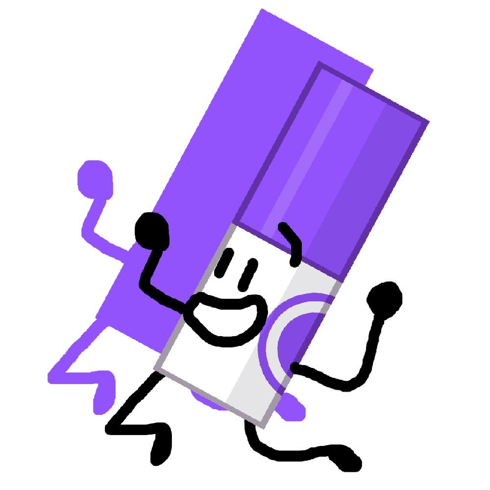 markers clipart purple