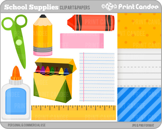 markers clipart suply