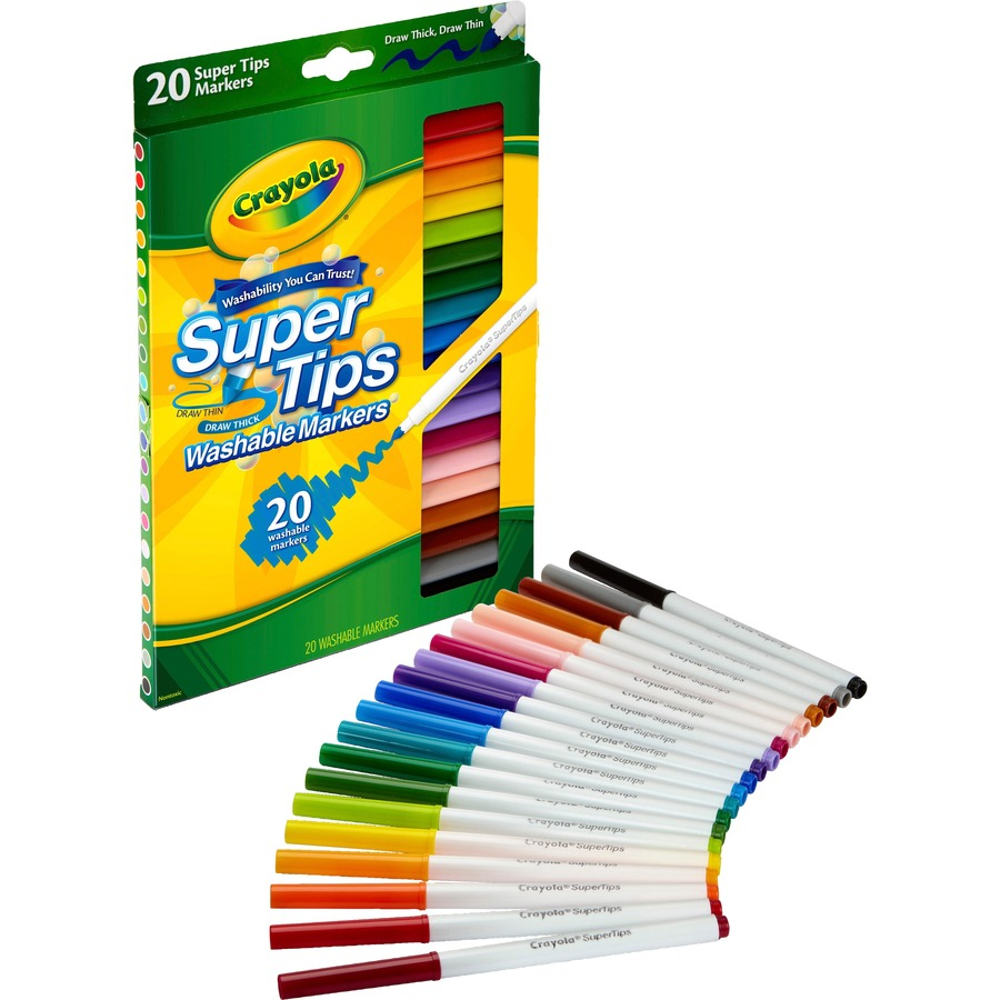 markers clipart washable