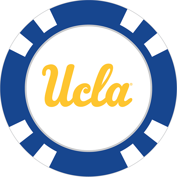 Ucla bruins poker chip. Markers clipart yellow marker