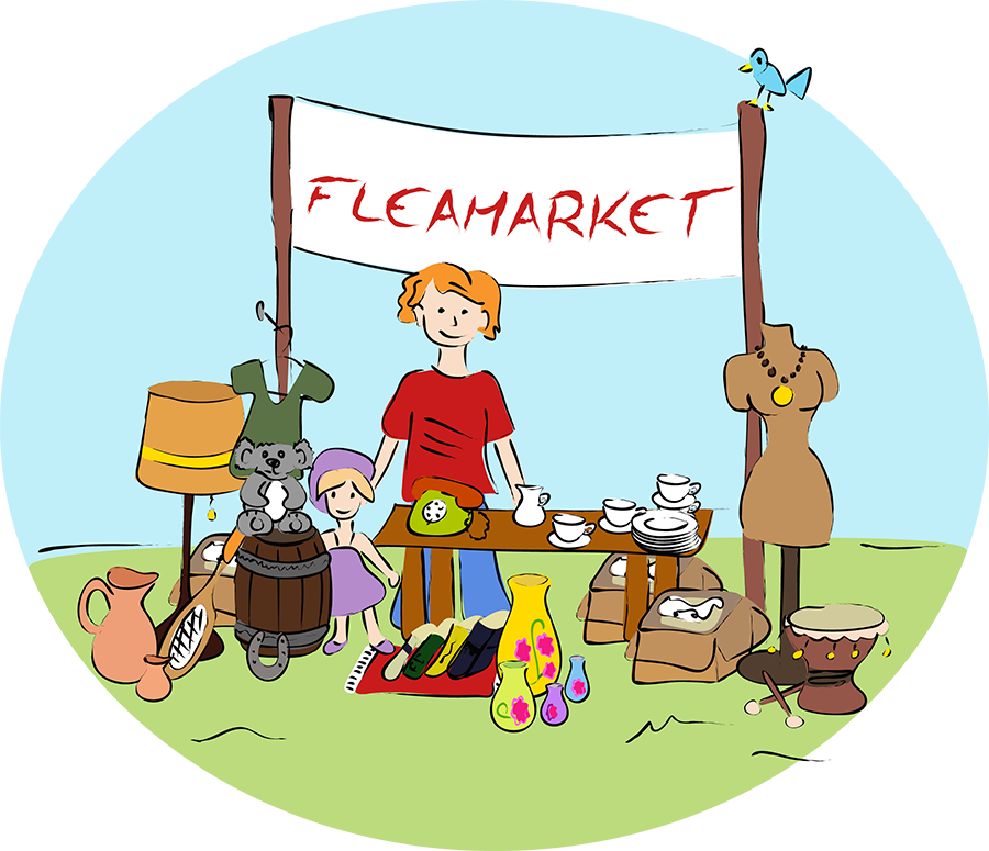 market clipart flea market