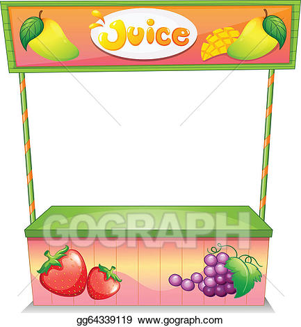 market clipart fruit cart