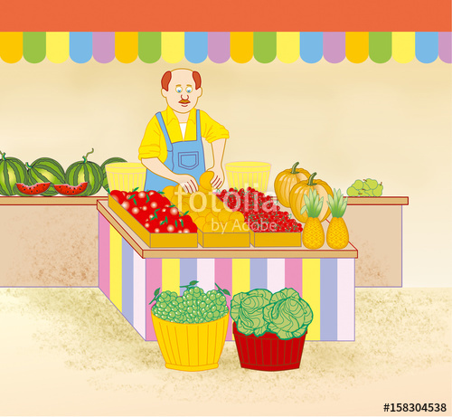 market clipart greengrocer