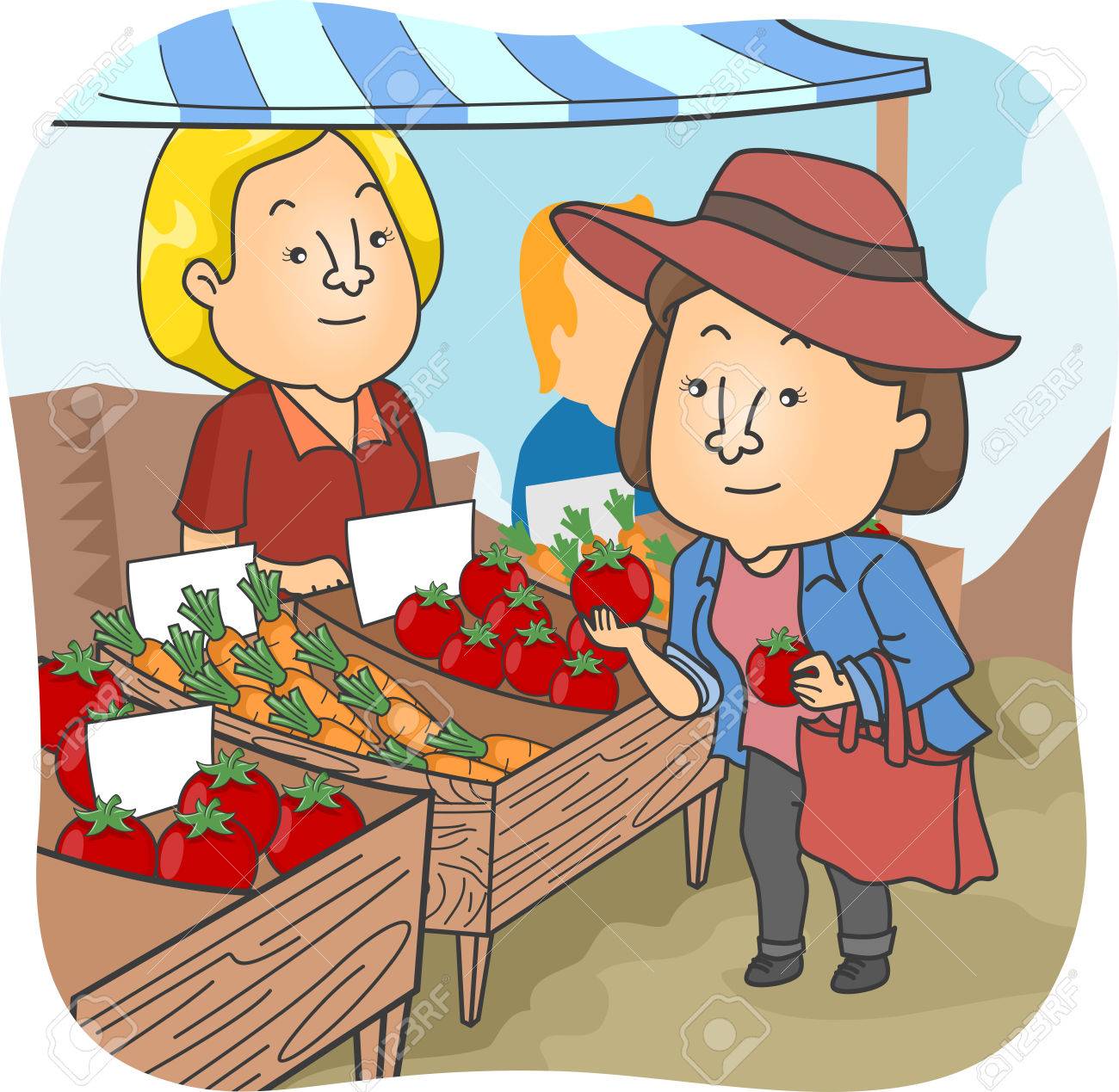 I take an Apple Clipart at the Market
