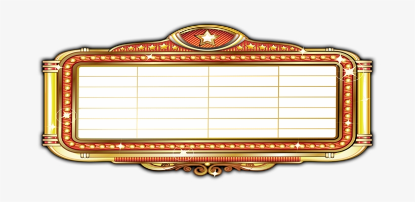 marquee clipart classic movie