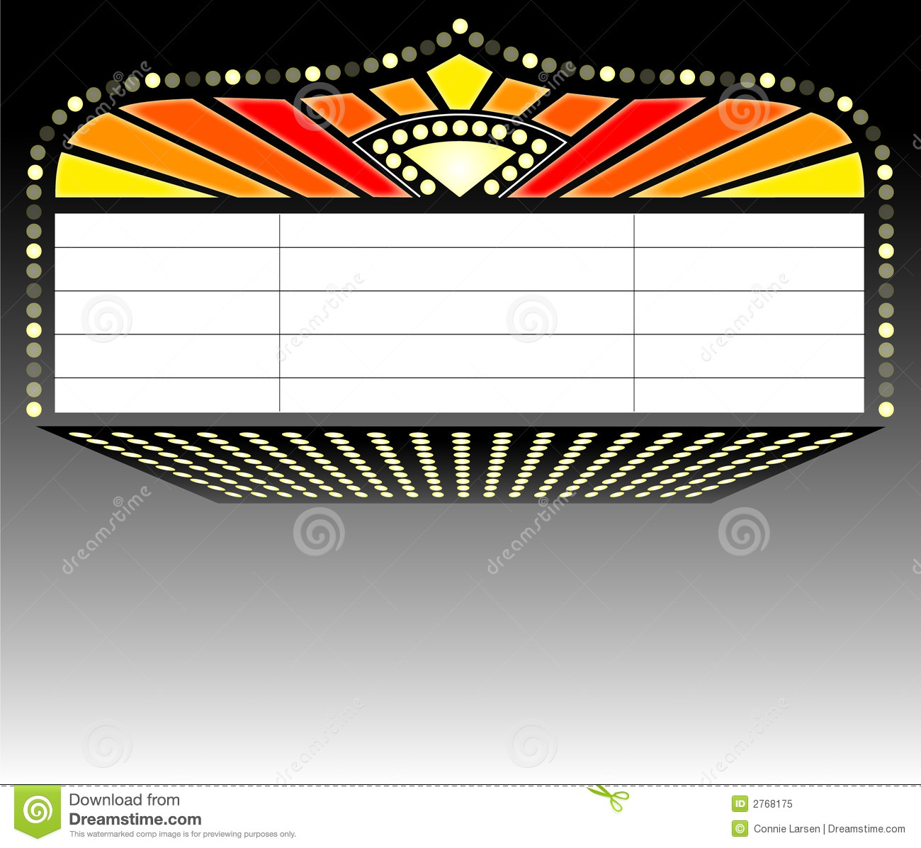 Look at clip art. Marquee clipart free movie