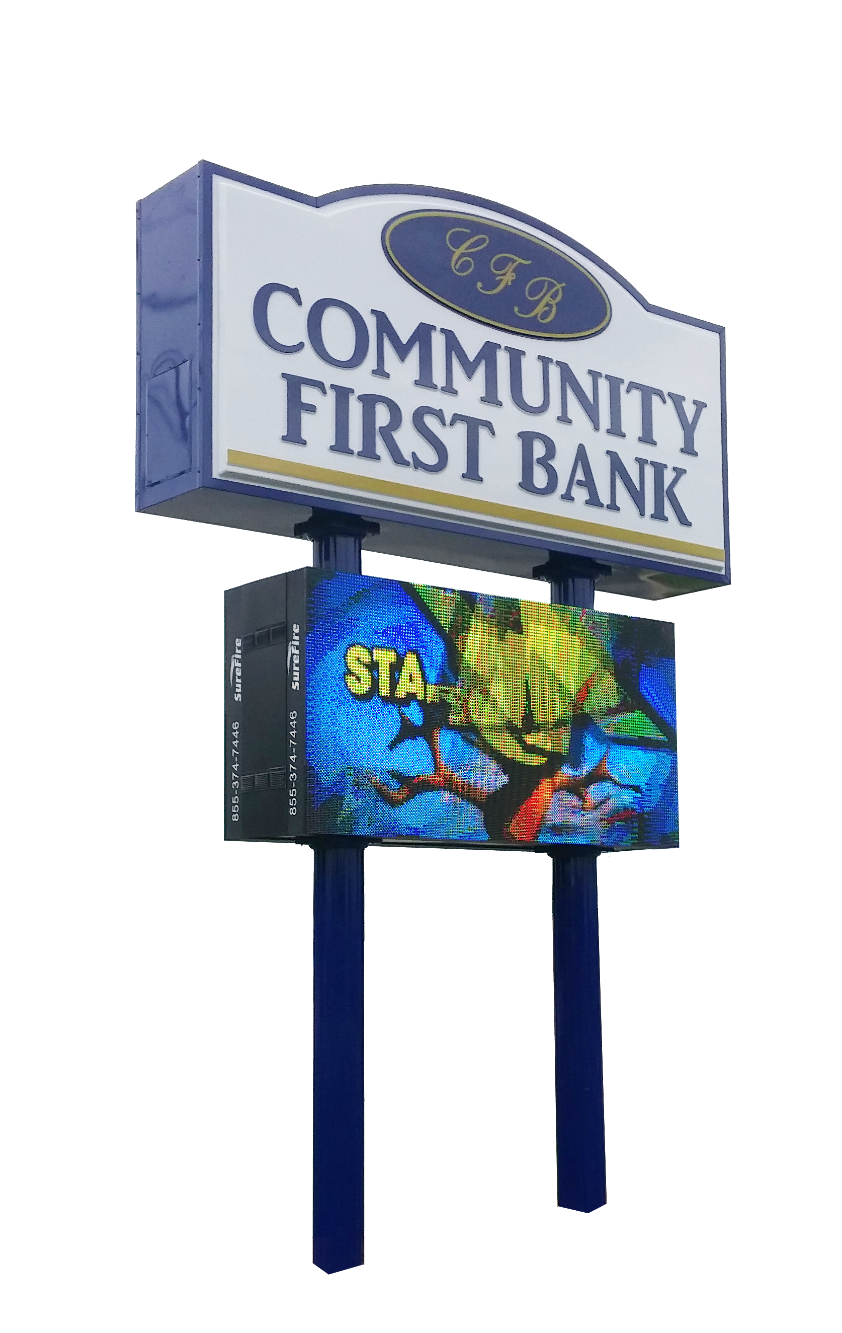 Marquee clipart lighted. Led sign solutions surefire