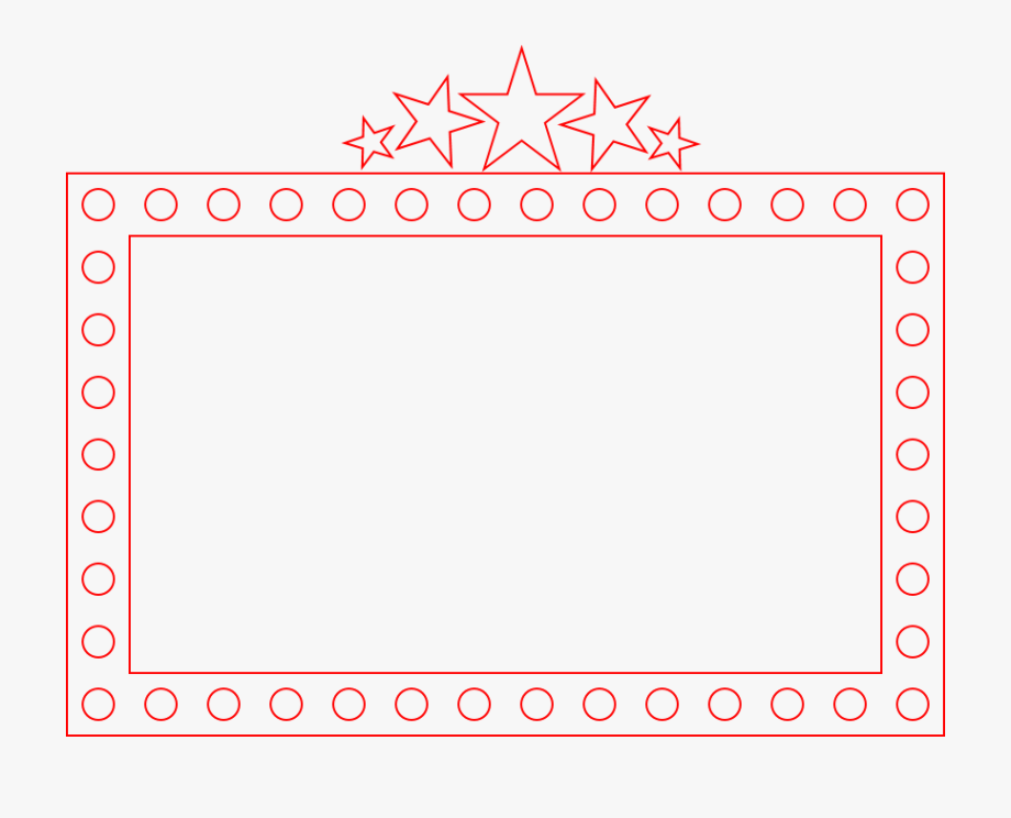 marquee clipart marquee frame