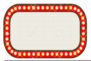 marquee clipart movie theater popcorn