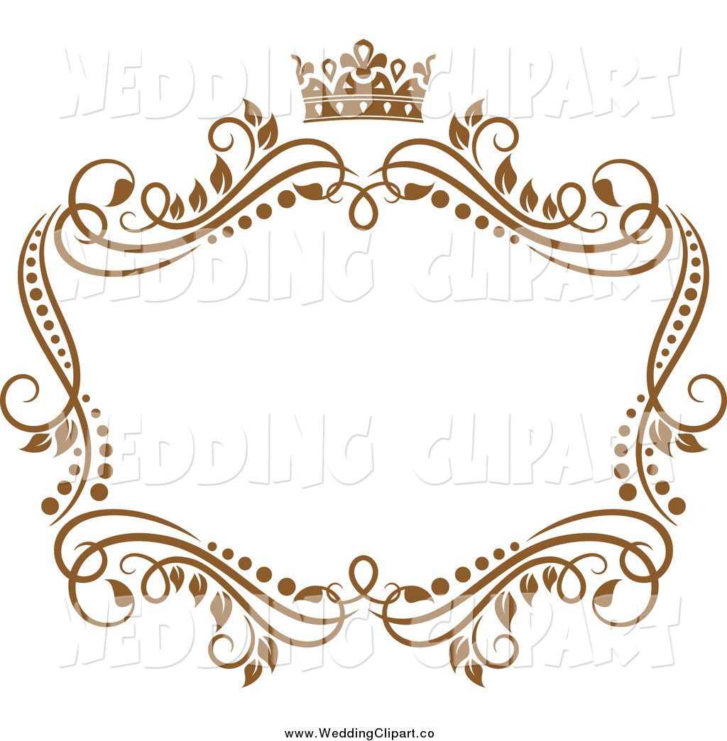 marriage clipart crown