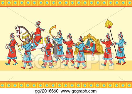 marriage clipart procession