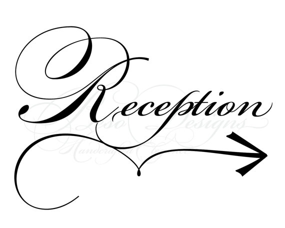 receptionist clipart reception ceremony