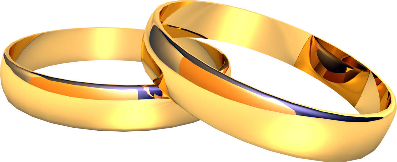 marriage clipart two ring