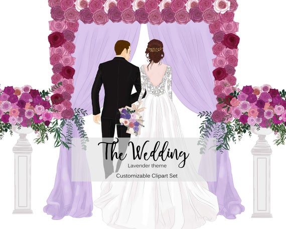 marriage clipart wedding decoration