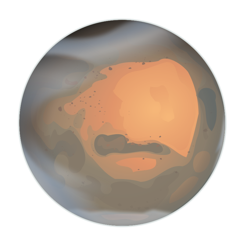 mars clipart cool