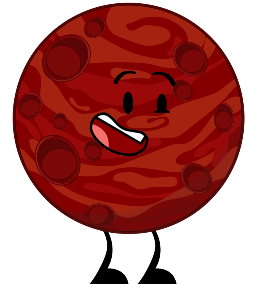 mars clipart cute