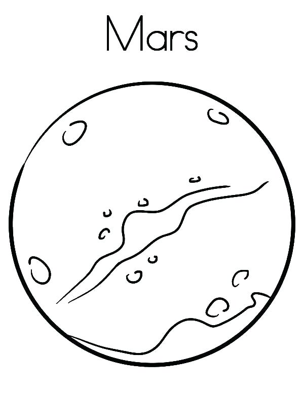 mars clipart drawing