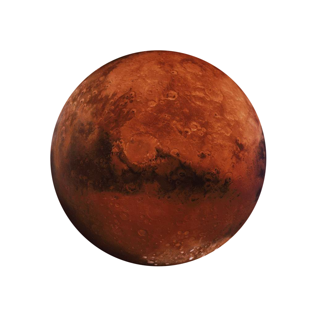 mars clipart red planet