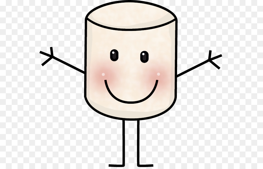 Marshmallow clipart.  collection of happy