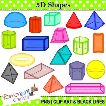 Marshmallow clipart 3d shape.  d shapes clip