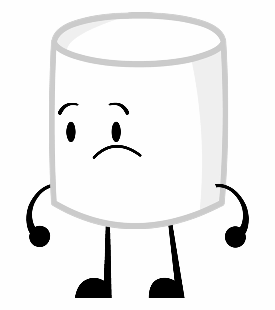 Bfdi png download clip. Marshmallow clipart adorable
