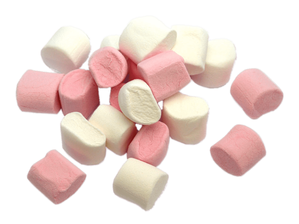 Marshmallow clipart burnt marshmallow. Pink and white marshmallows