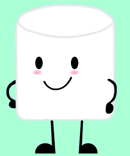 marshmallow clipart cartoon
