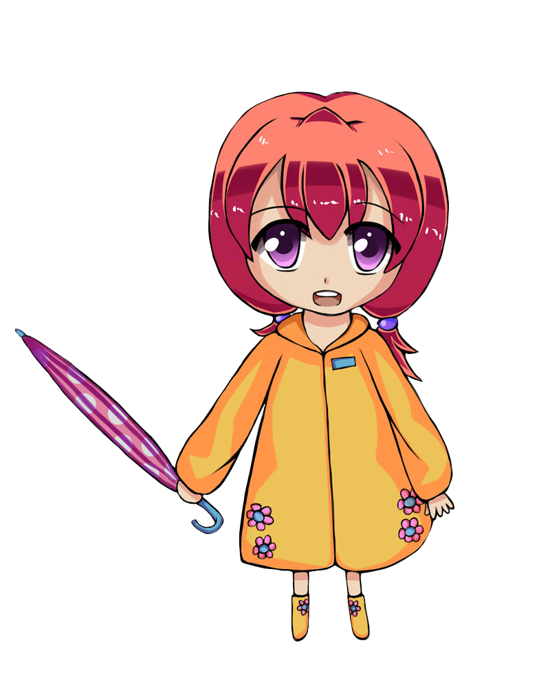 Raincoat by lilyhum on. Marshmallow clipart chibi