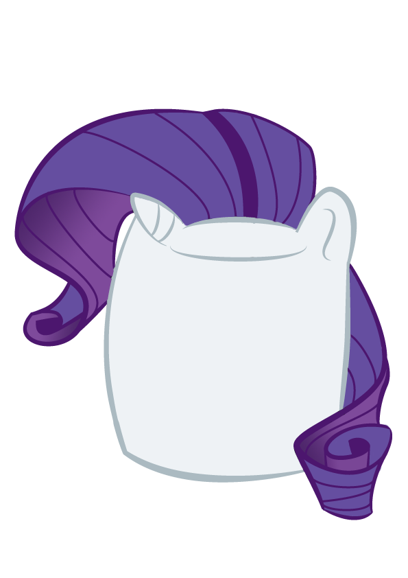 Pony re imaginings know. Marshmallow clipart eye