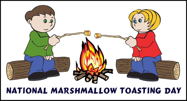marshmallow clipart fire clipart