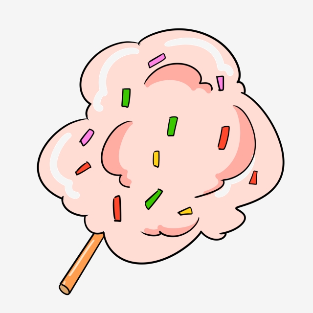 Marshmallow clipart pink. A illustration of 