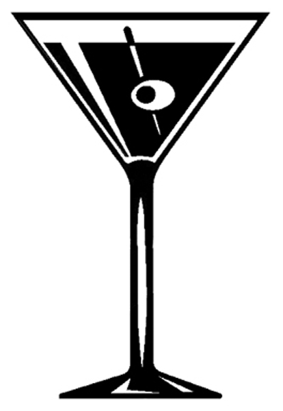 cocktail clipart martini olive