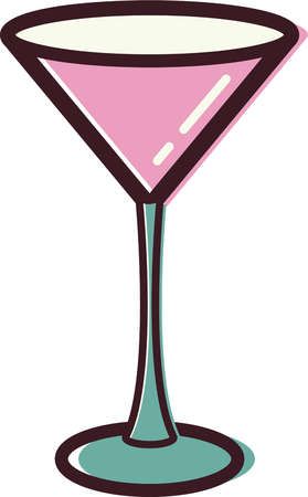 Pink free clip art. Cheers clipart martini glass