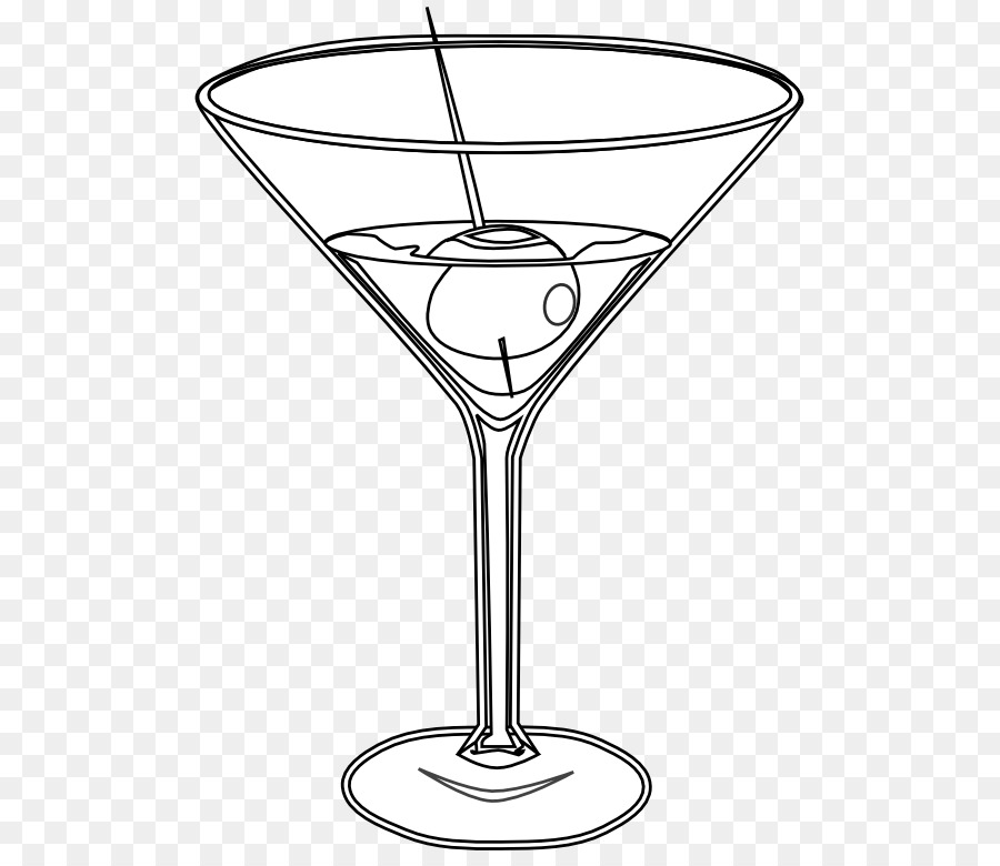 martini clipart drawing