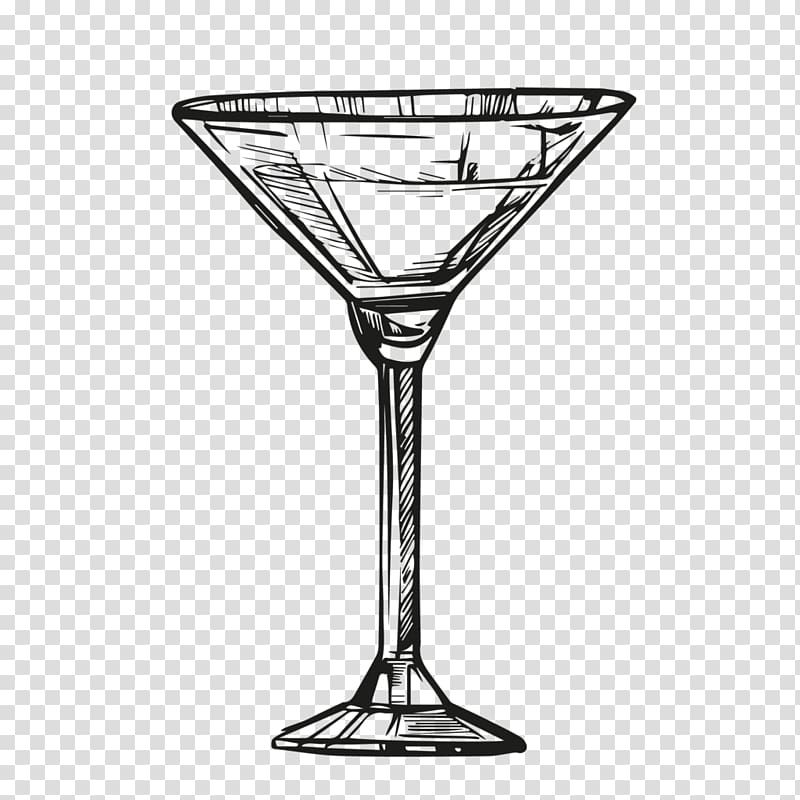 Cocktail garnish drink drawing. Martini clipart mixology