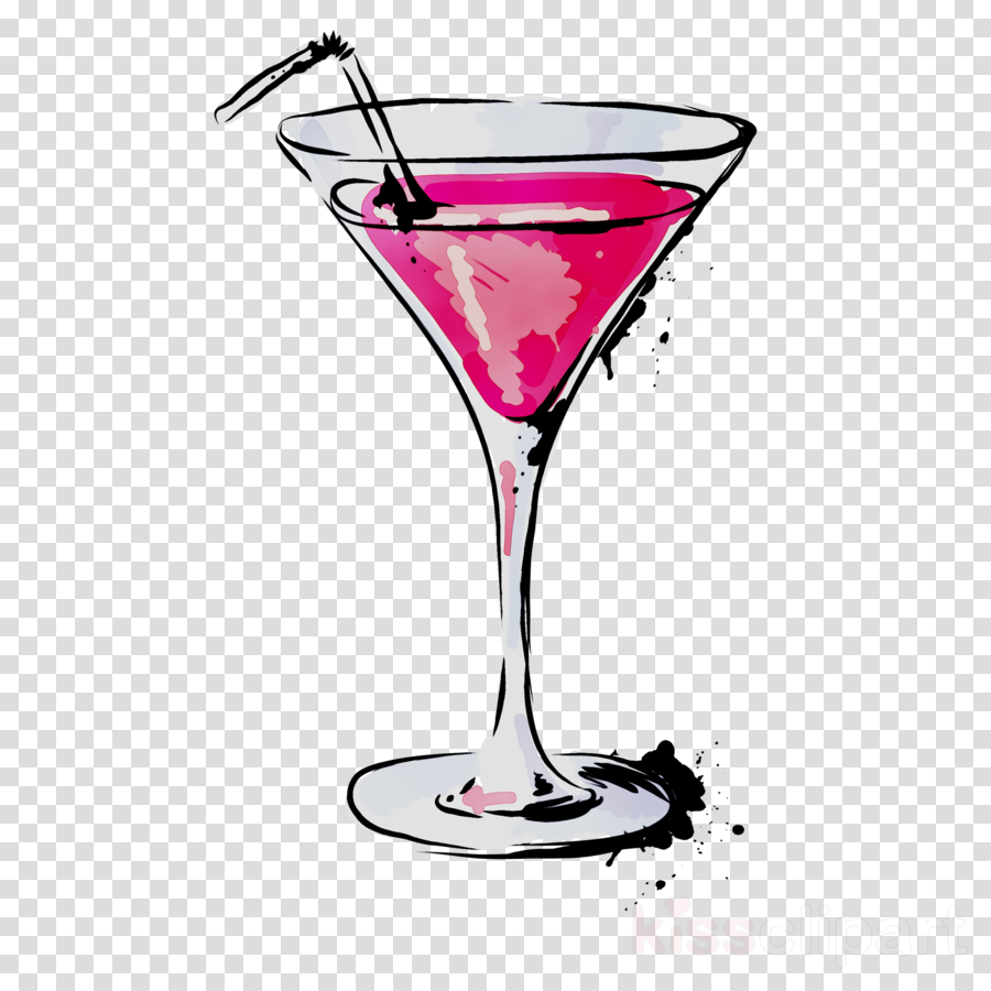 martini clipart pink cocktail