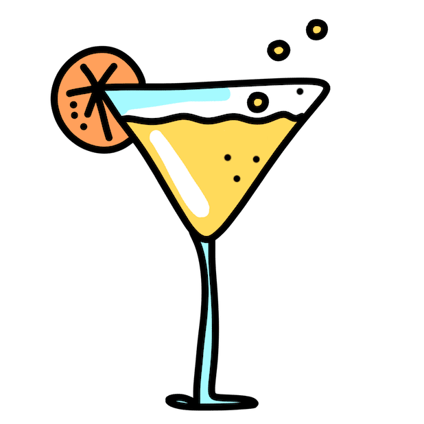martini clipart tequila glass