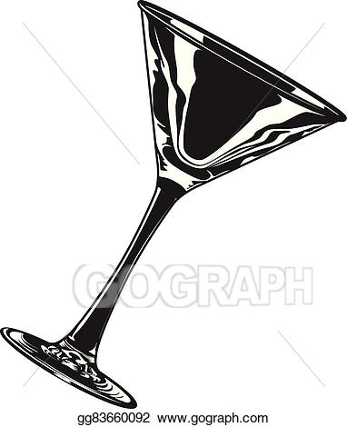 martini clipart vector