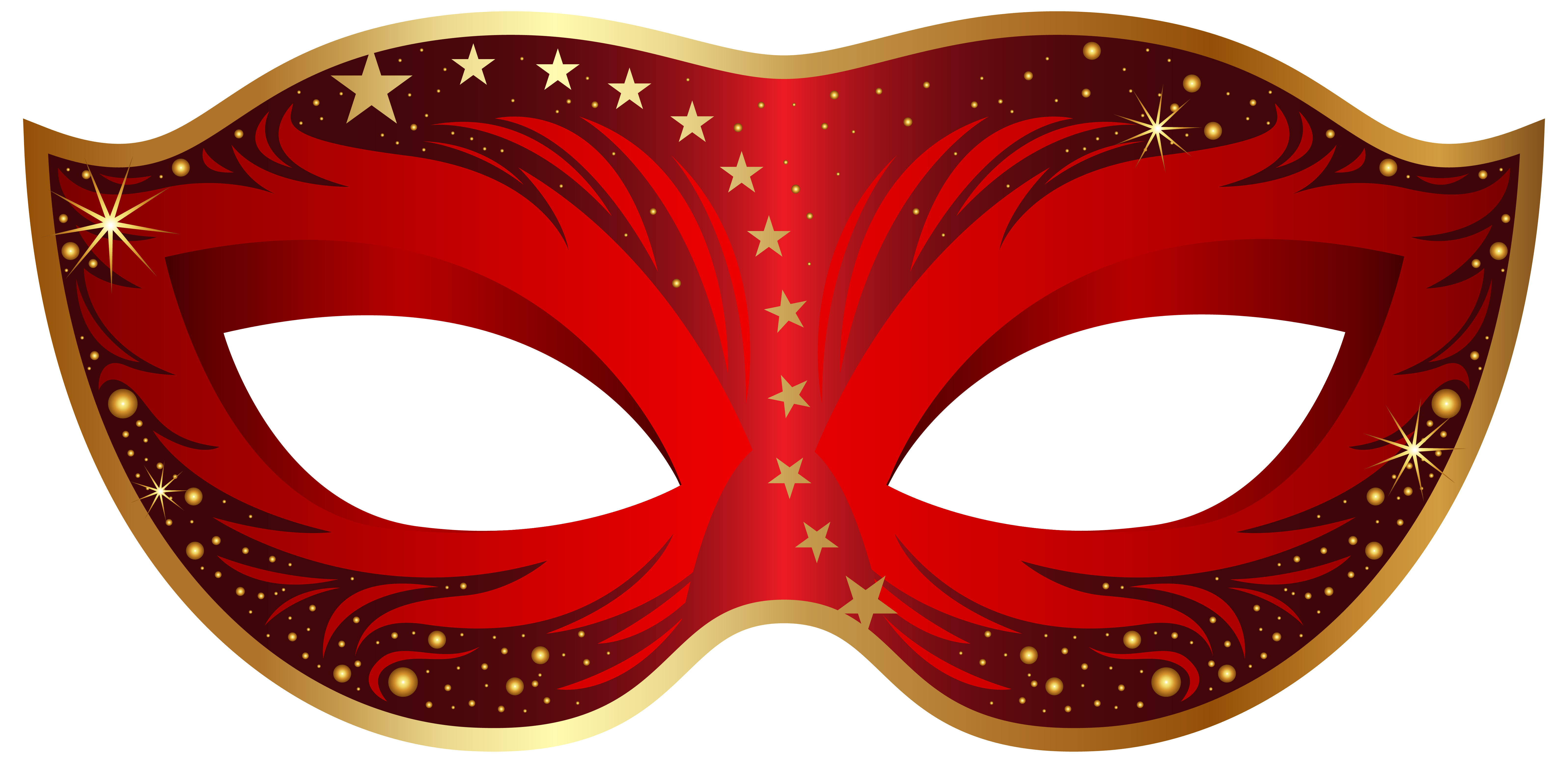 Red carnival png clip. Purim clipart mask italian