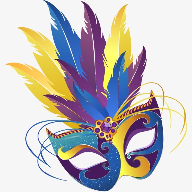 mask clipart carnival