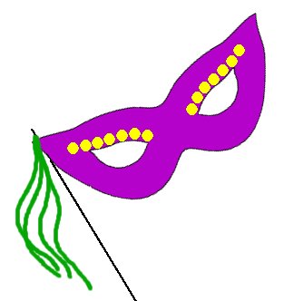 mask clipart cartoon