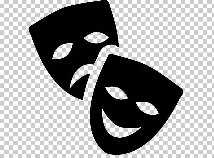 Mask clipart cinema. Theatre png art black
