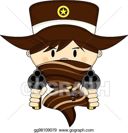 mask clipart cowboy