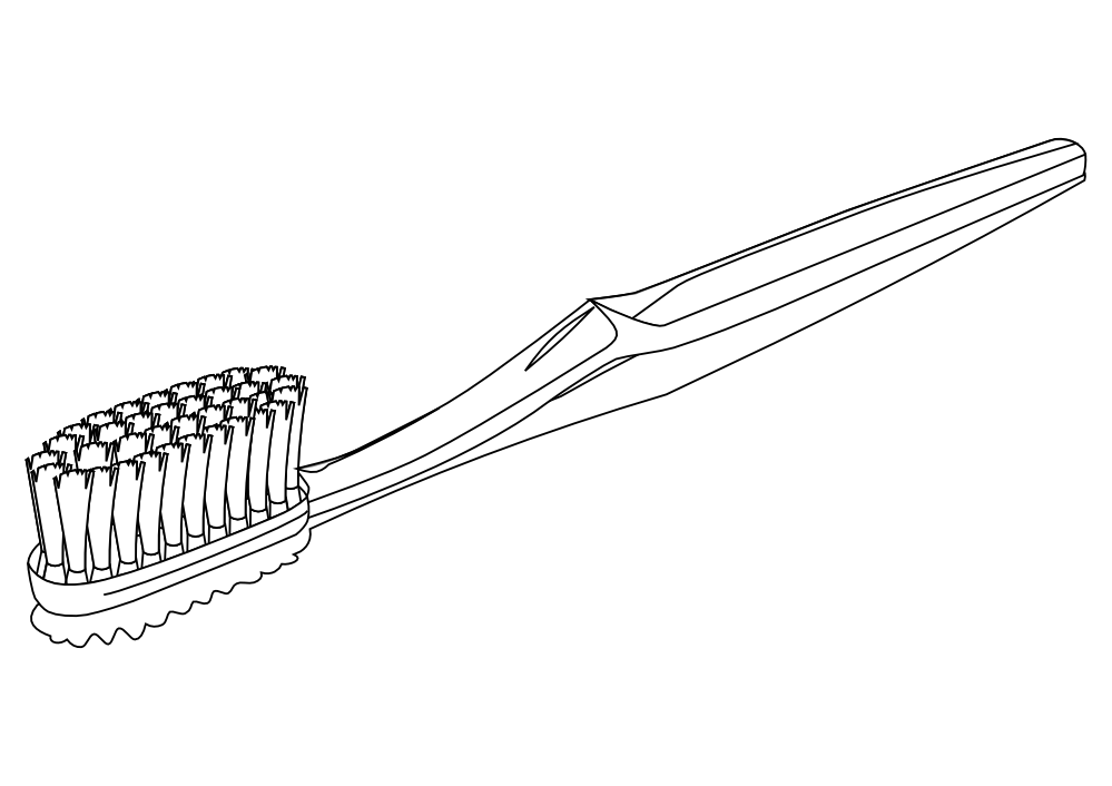 Nail clipart vector. Brush dental free toothbrush
