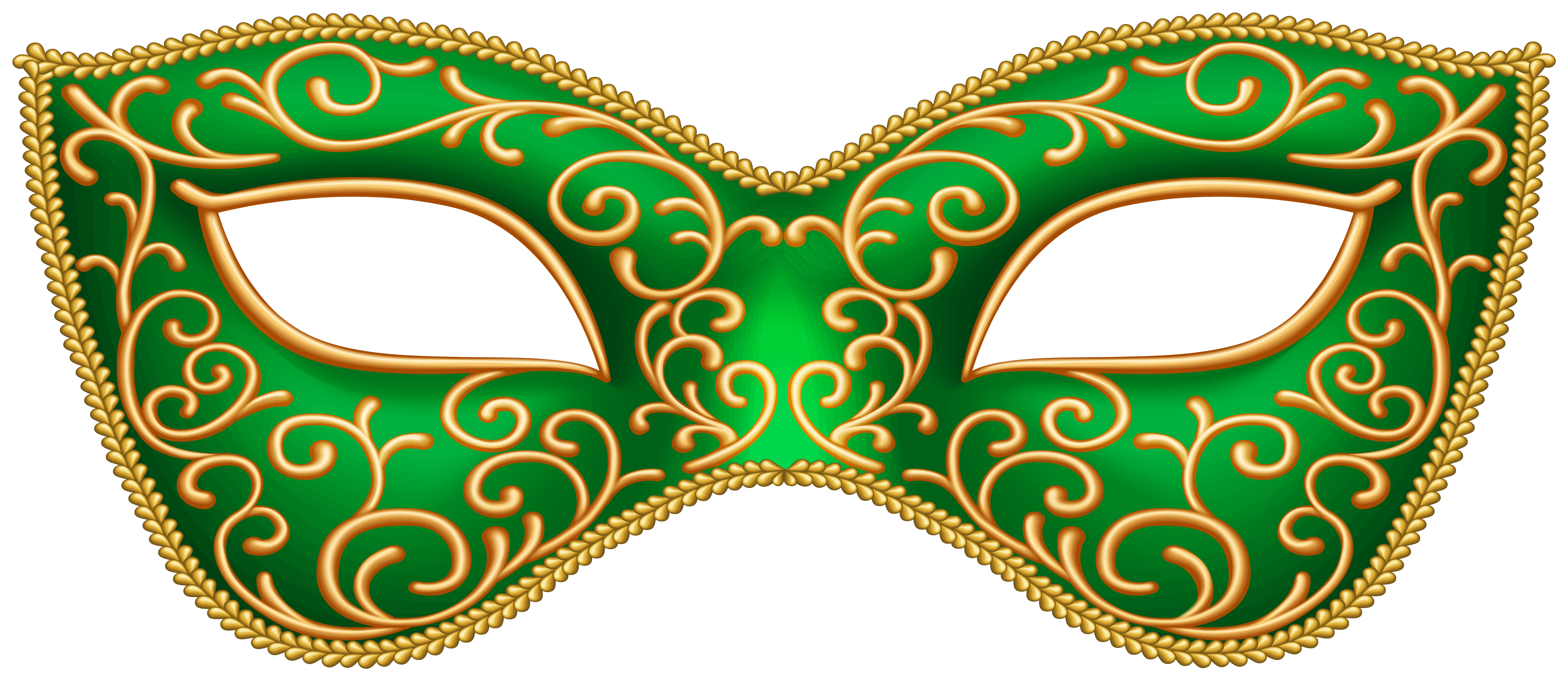 Mask Green Background