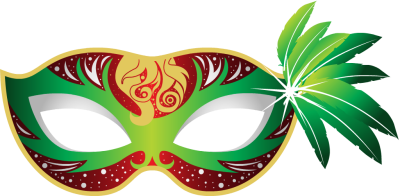Mask clipart green. Mardi gras clip art