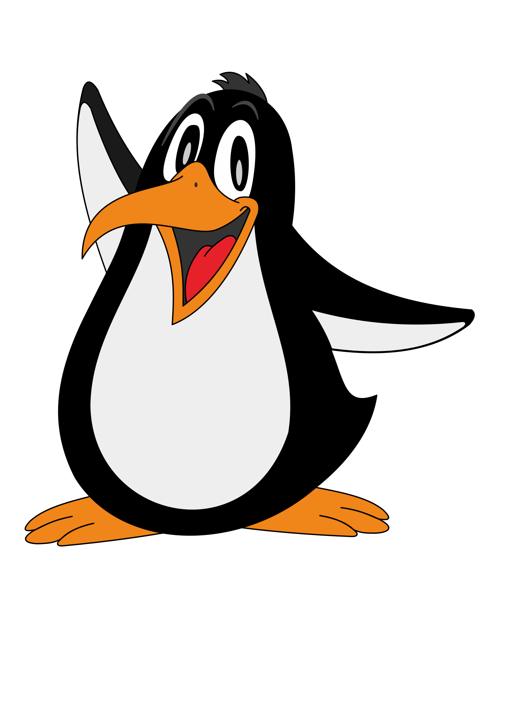 mask clipart penguin